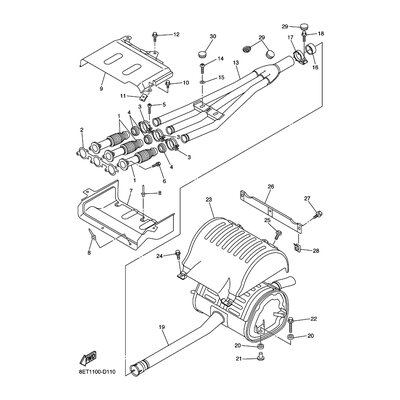 EXHAUST COVER ASSY