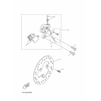 BREMSSATTEL KOMPL.(L)