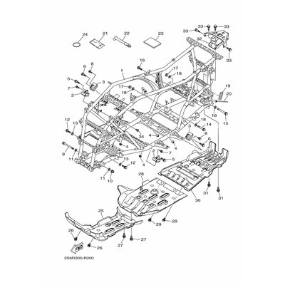 REAR HITCH ASSY