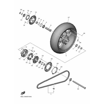 KETTE (DID525HV3 114LL)