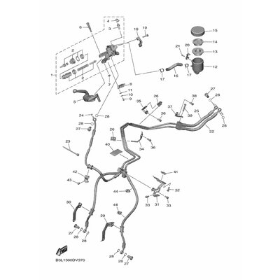 MASTER CYLINDER SUB ASSY 2