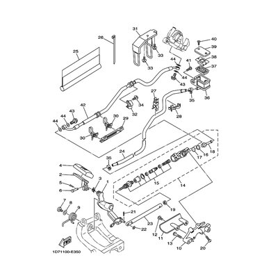 HALTER, KRAFTSTOFFROHR