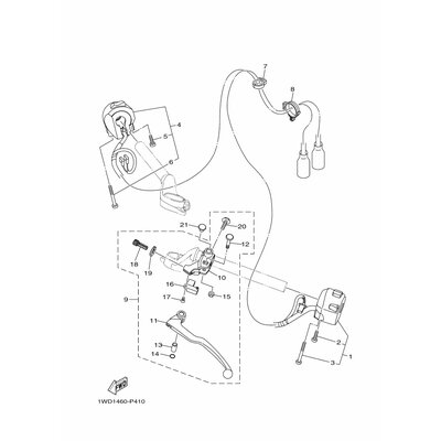 HALTER, HEBEL 1