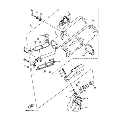 BAND, SCHALLDAMPFER