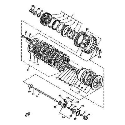 OIL SEAL (8X25X6-2F3)