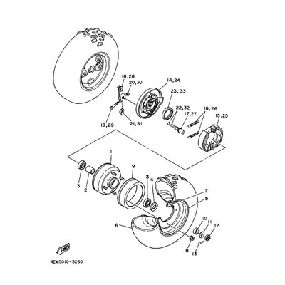 BREMSSCHUHSATZ