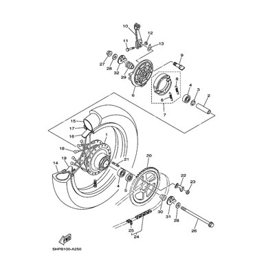 BREMSSCHUHSATZ 2