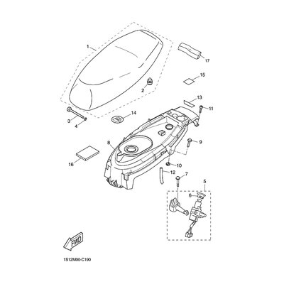 Yamaha Teil 5WKF8199E000