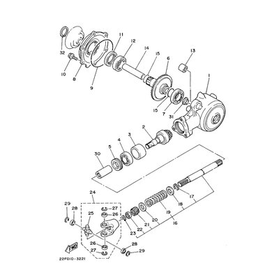 BOLT, FLANGE (22F)