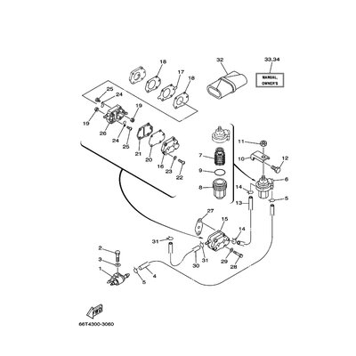 Yamaha Teil 66T2819978E0