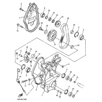 SPROCKET, CHAIN DRIVEN (40T