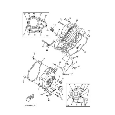 COVER, CRANKCASE 3