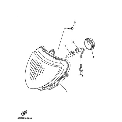 HEADLIGHT UNIT ASSY