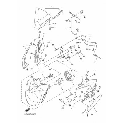 ABDECKUNG, INSTRUMENT