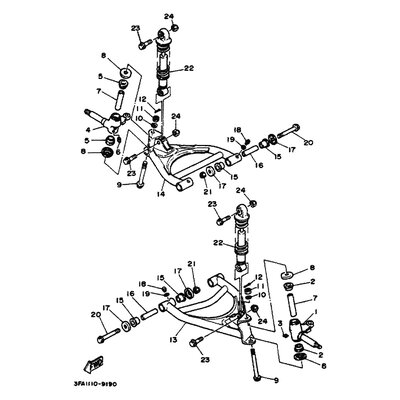 KNUCKLE, STEERING 1