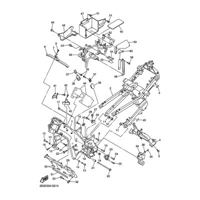 Yamaha Teil 3P62115A1000