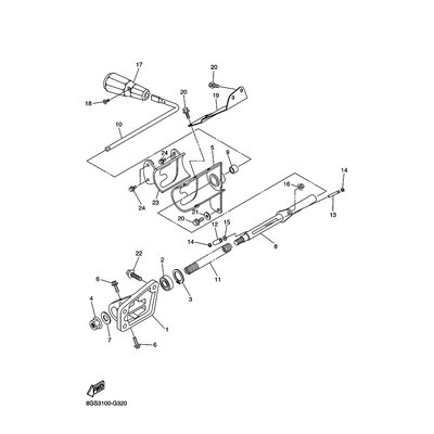 Yamaha Teil 8GS181040100