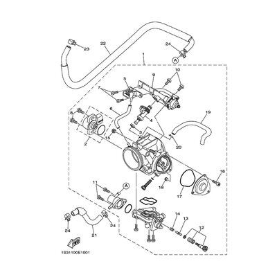 THROTTLE SENSOR SET