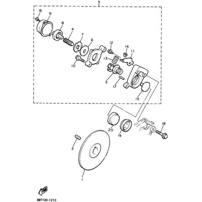 BREMSSCHEIBE