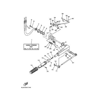 Yamaha Teil 6L2W0084114D