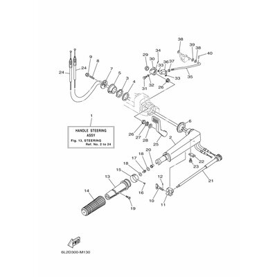 HANDLE STEERING ASSY