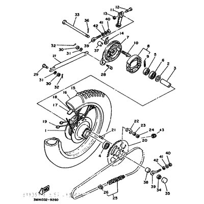 BREMSSCHUHSATZ 2