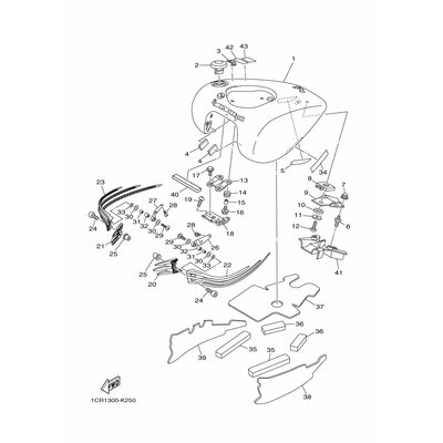 BRACKET, TANK FITTING