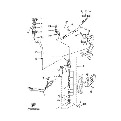 HALTER, BREMSSCHLAUCH 1