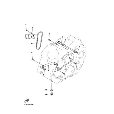 Yamaha Teil 3D8138980000