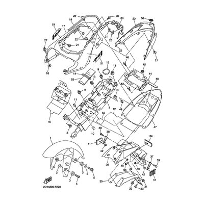 Yamaha Teil 4KN2836B1000