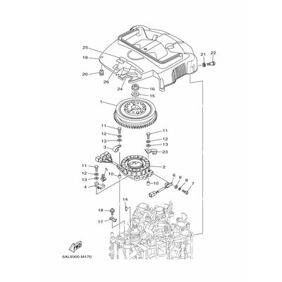 SCREW, PAN HEAD(6A8)