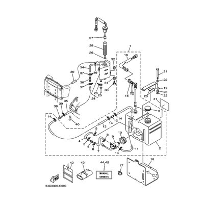 Yamaha Teil 64C281998DL0