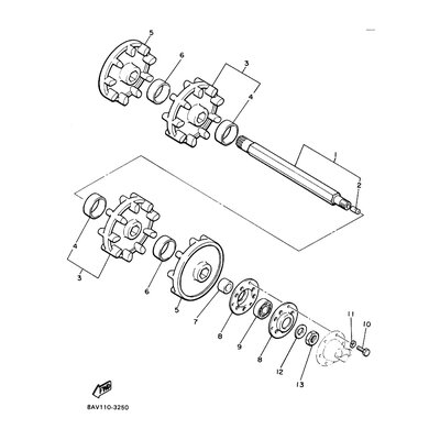 HOUSING, FRONT AXLE