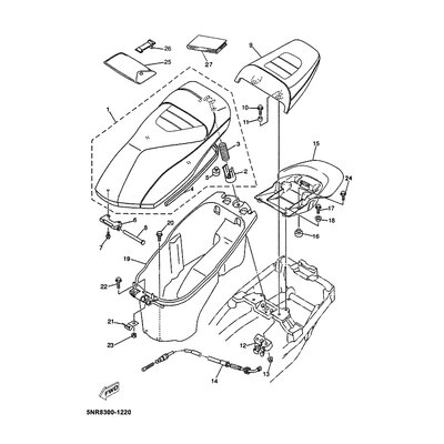 Yamaha Teil 5NRF819UF000