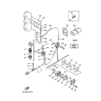 Yamaha Teil 67P2819983P0