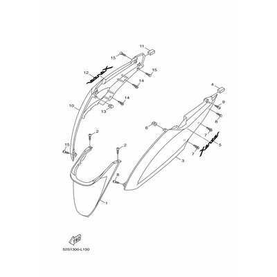 Yamaha Teil 901690500100