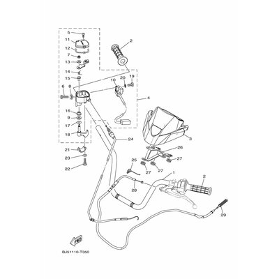 THROTTLE LEVER ASSY