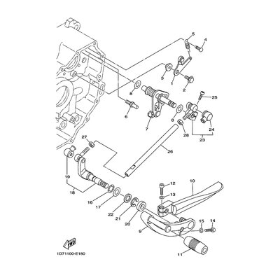 Yamaha Teil 1D7181631000