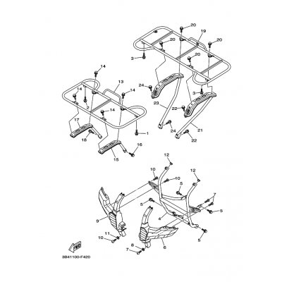 FRAME, CARRIER 1