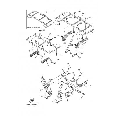 FRAME, CARRIER 1