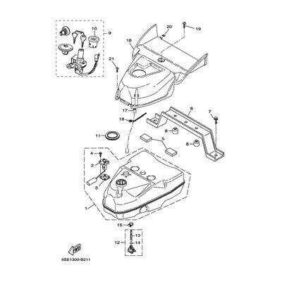 Yamaha Teil 5SEWF4110000