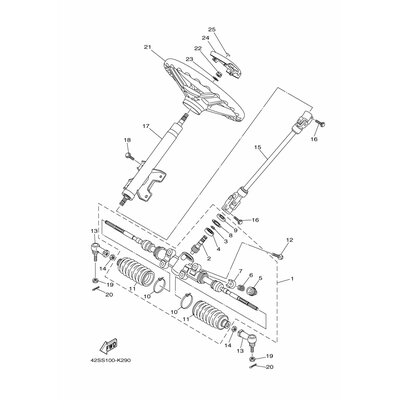 STEERING SHAFT ASSY