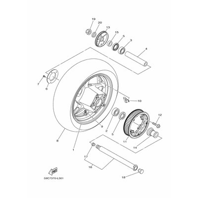 REAR AXLE ASSY