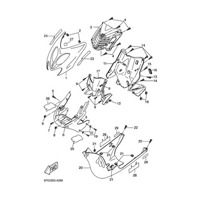 KAROSSERIE, V. UNTEN 1