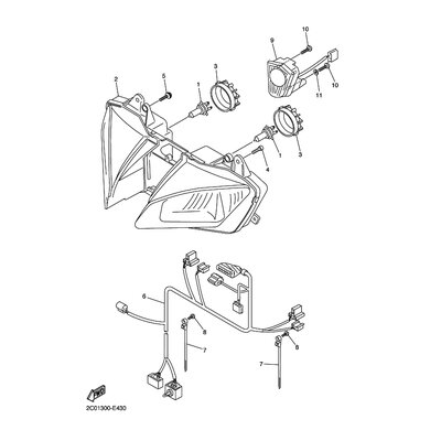 KABEL, SCHEINWERFER