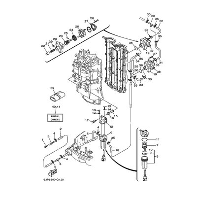 Yamaha Teil 63P2819977E0