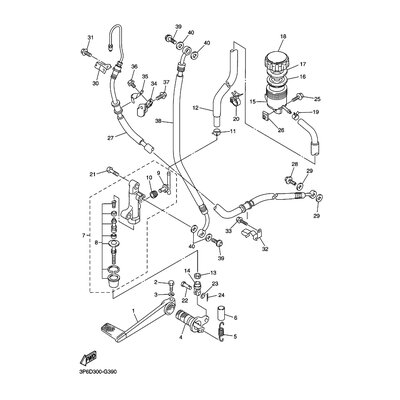 HALTER BREMSSCHLAUCH