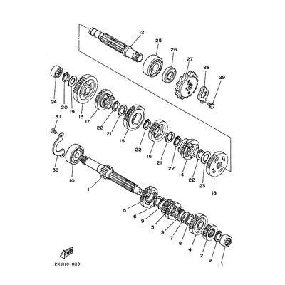 BEARING, CYLINDRICAL(1EE)