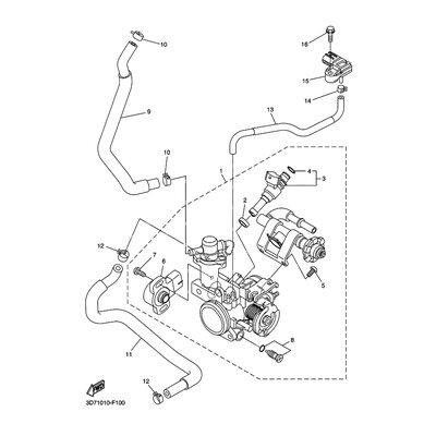 SCHLAUCH, UNTERDRUCKSENSOR