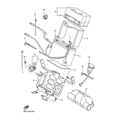 Yamaha Teil 8FP8252U0000